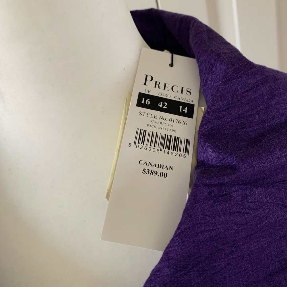 Purple Précis jacket - Picture 2 of 6